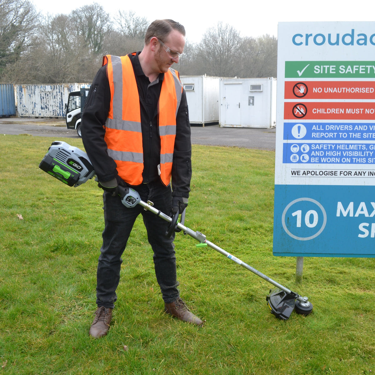 EGO Pro X 45cm Grass Trimmer / Brush Cutter (Loop Handle)