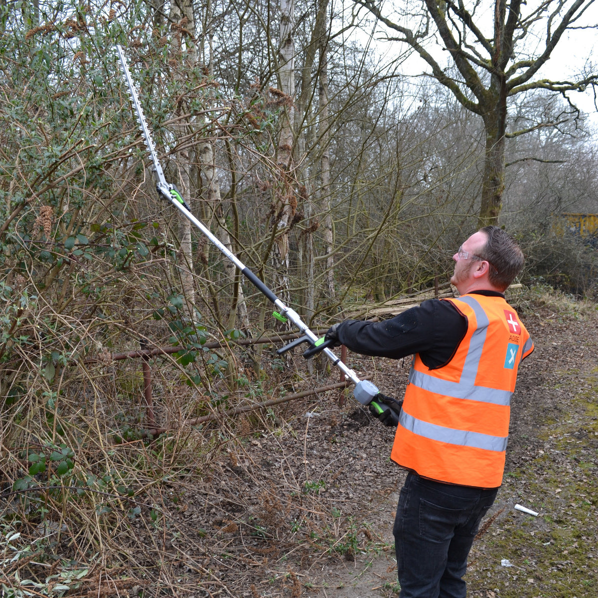 EGO Pro X 53cm Long-Reach Articulating Pole Hedge Trimmer