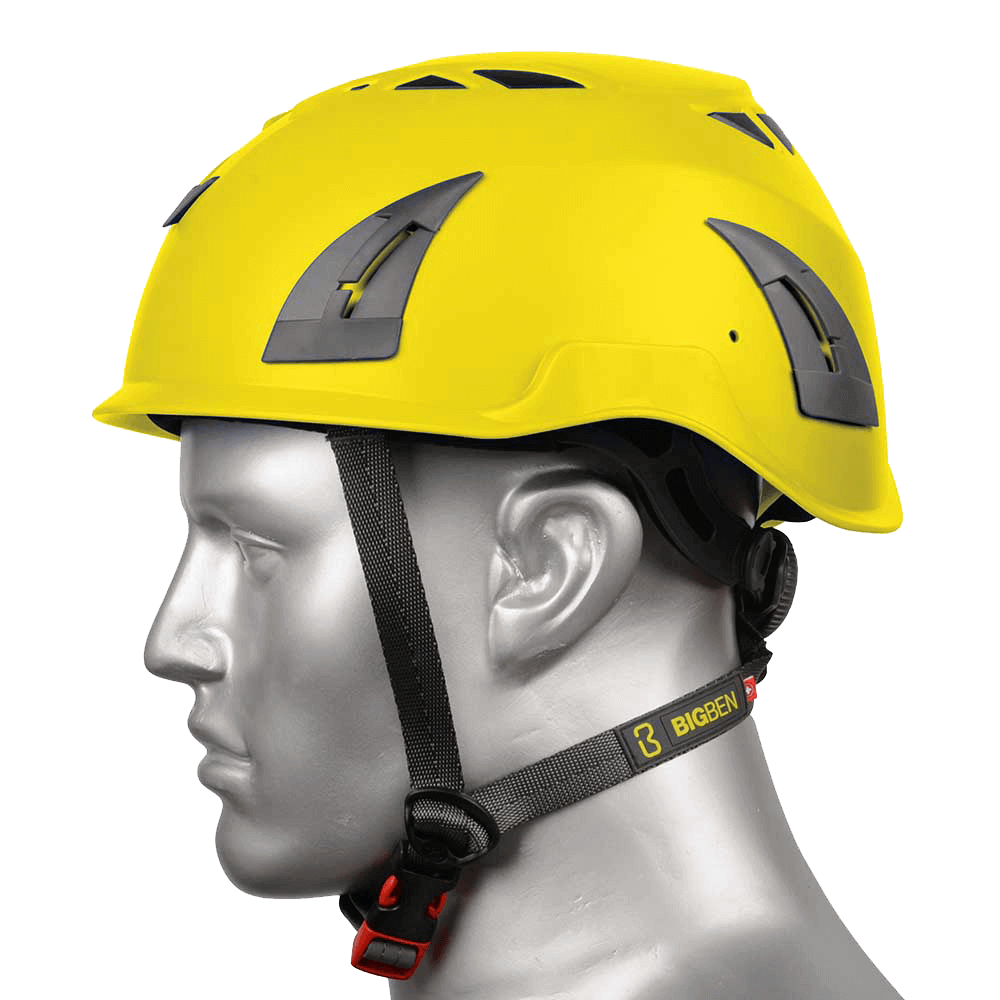 BIG BEN Ultralite Unvented Height Safety Helmet Yellow