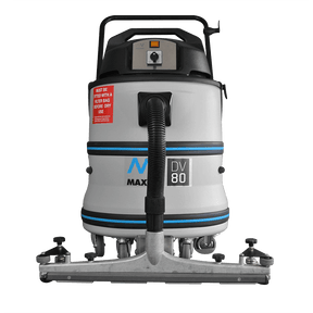 Powerful Twin-Motor 80 Litre Wet/Dry Vacuum, with Floorbar - MAXVAC DV80-LBN-FB