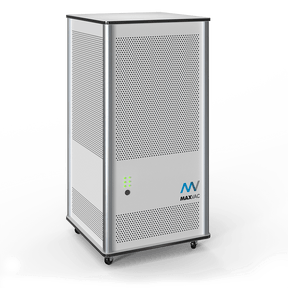 Commercial Air Purifiers with Medical Grade HEPA Filtration used in NHS hospitals, schools, offices and restaurants for removing airborne viruses, aerosols & bacteria-MAXVAC MEDI 10 - UV-C Air Sanitiser with 5 Stage Filtration and Powerful 1'300m3/h Airflow-DustArrest.com