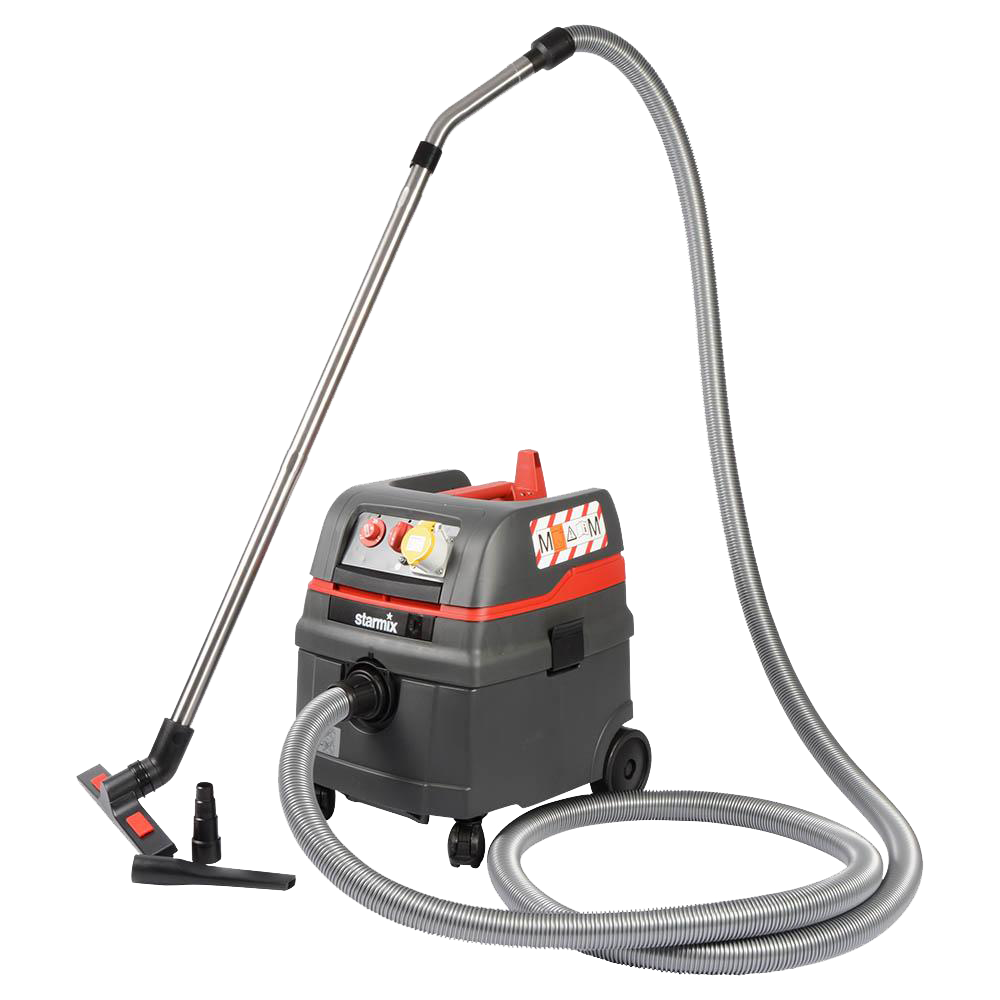 Powerful Industrial Dust Extractor for use in construction, woodwork shops, DIY and renovations - Certified M Class Starmix Pulse Vacuum - Dust Arrest