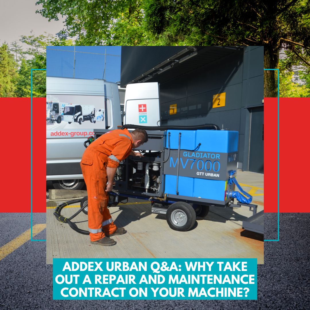 Addex Urban Q&A: Why Take Out a Repair and Maintenance Contract on Your Machine?