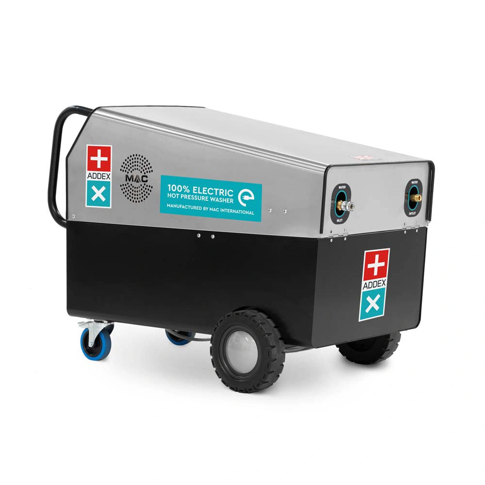 ADDEX ELEKTRA - ELECTRICALLY HEATED MOBILE PRESSURE WASHER 24kW - 200BAR