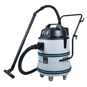 Powerful Twin-Motor 80Ltr Wet/Dry 2400W Vacuum, Ideal for Large Cleanup Operations - MAXVAC DV80-LBN