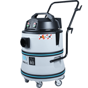 Powerful M Class Twin-Motor 80 Litre Wet/Dry Vacuum, with Floorbar - MAXVAC DV80-MBN-FB