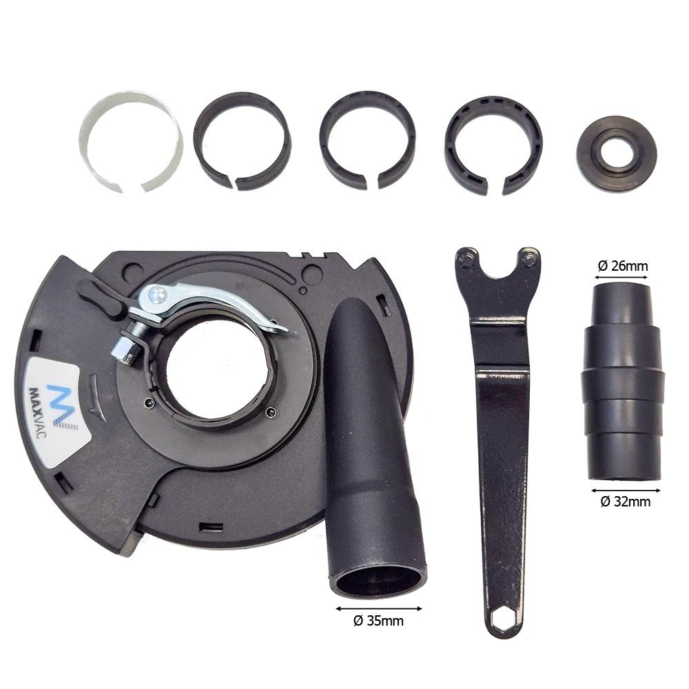 MAXVAC 5" (125mm) Surface Grinder Shroud
