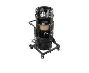 MAXVAC Supra SV1-470-MBS Single Phase Industrial Vacuum with Triple Motor, 100L Drum