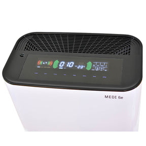 HEPA UV-C Air Purifier MAXVAC Medi® 6e with Variable Air-flow 450m3/h & Humidifier