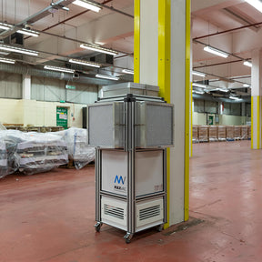 HEPA UV-C Air Purifier with 500 - 2'000m3/h Airflow - MAXVAC Medi® 25 Virus Steriliser