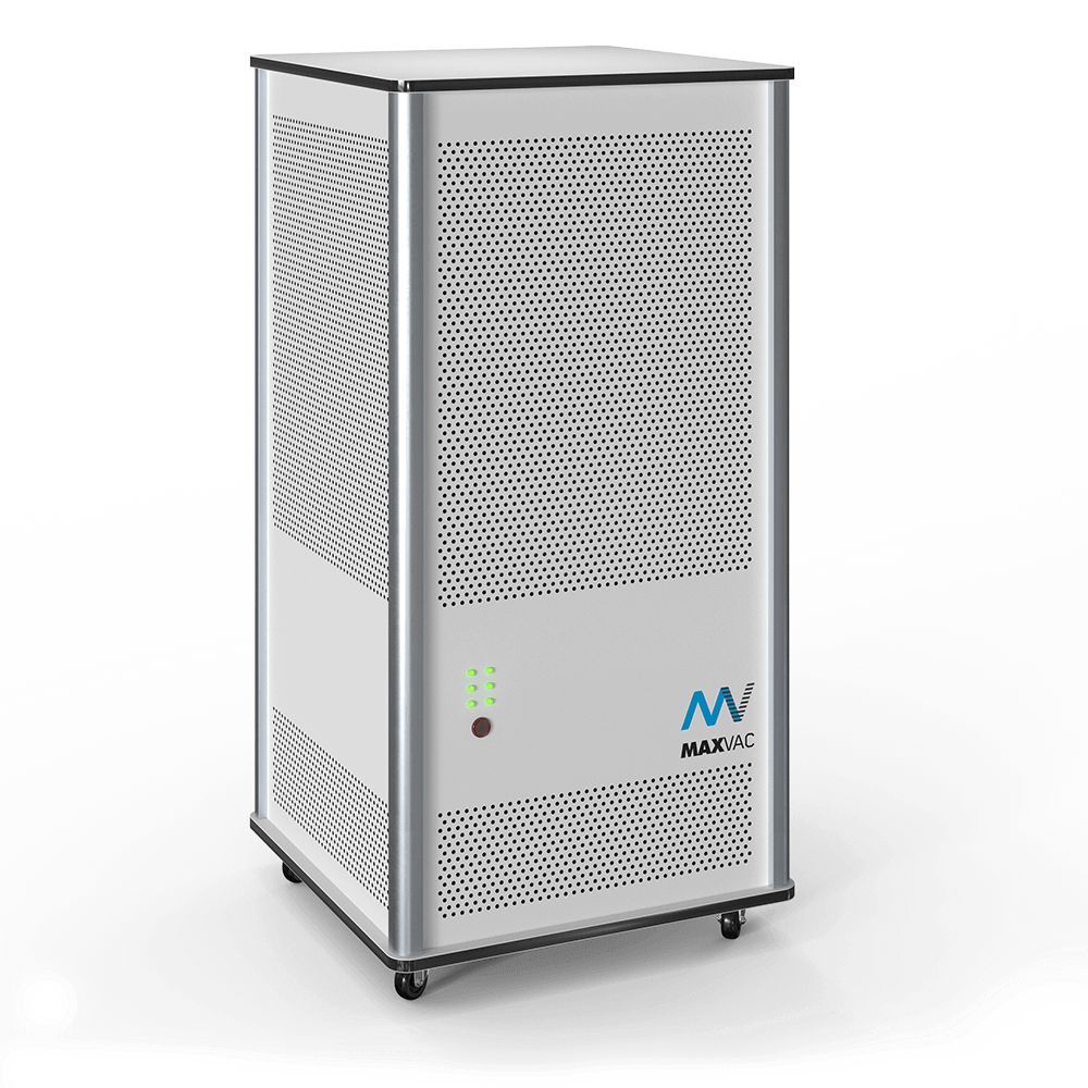 HEPA UV-C Air Purifier MAXVAC Medi® 10 with 5 Stage Filtration and Powerful 1'300m3/h Airflow