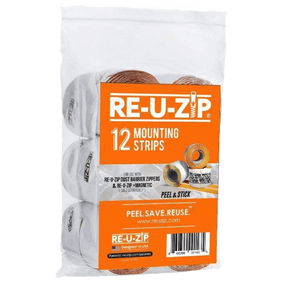 RE-U-ZIP® Mounting Strip RE-FILL™ | 12-Pack