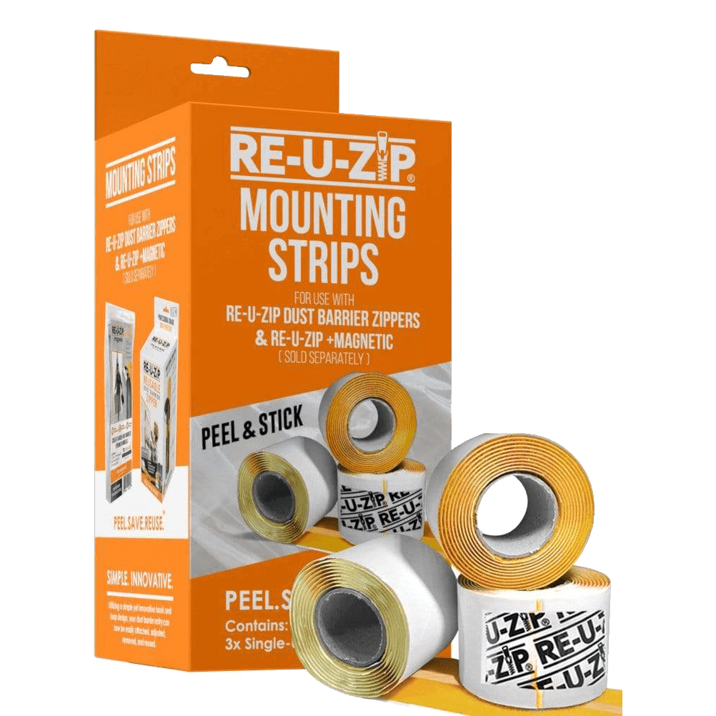 RE-U-ZIP® Mounting Strip RE-FILL™ | 3-Pack
