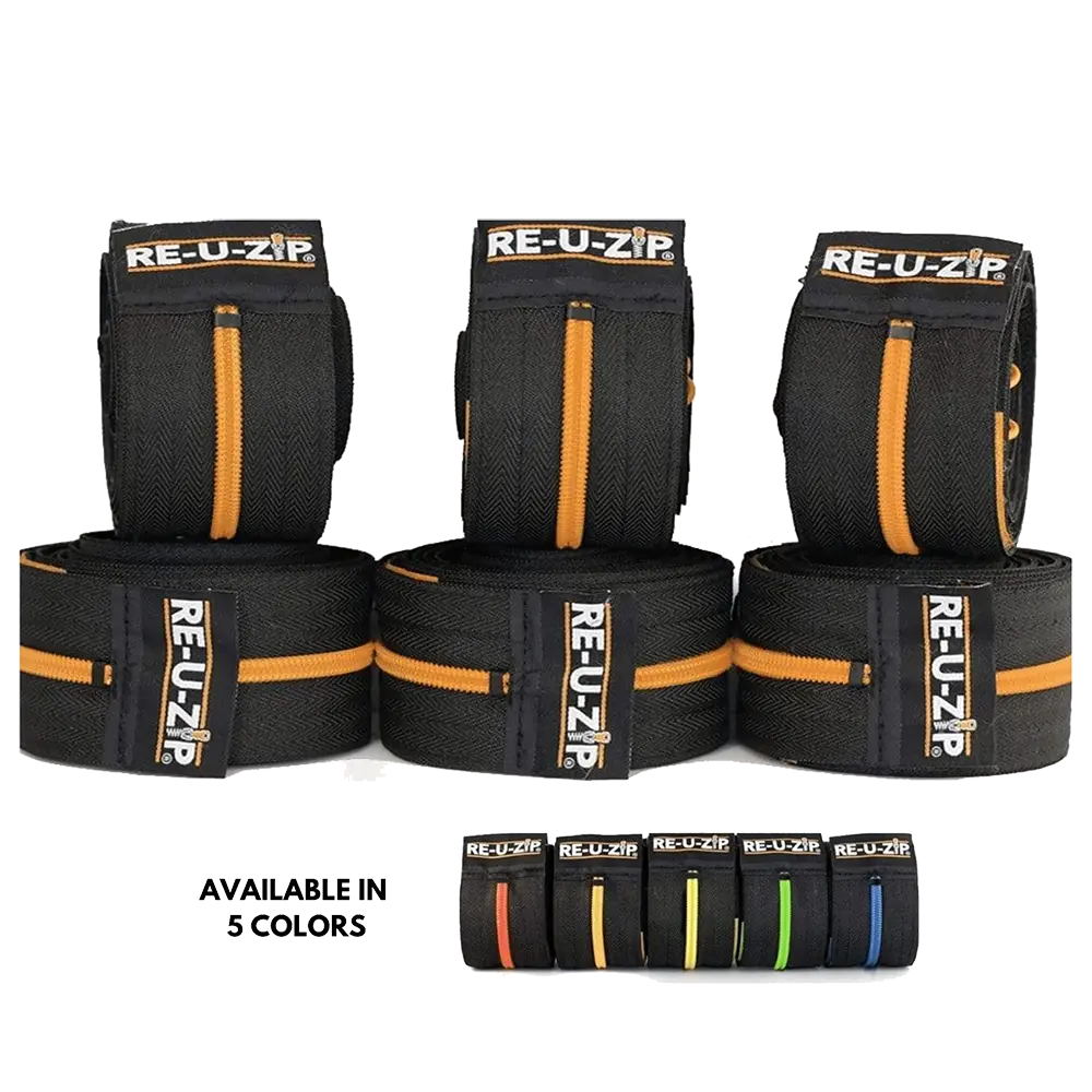 RE-U-ZIP Heavy Duty Reusable Dust Barrier Zipper (ONLY), 6-Pack