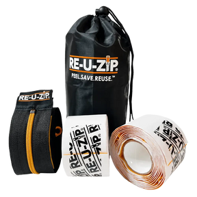 RE-U-ZIP Heavy Duty Reusable Dust Barrier Zipper Starter Kit