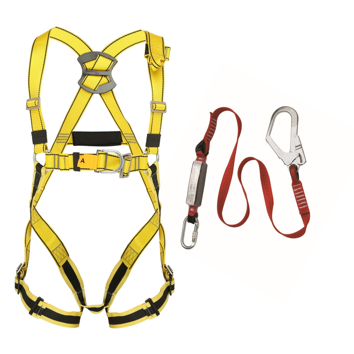 BIGBEN® Deluxe Comfort Harness Kit with Single Webbing Lanyard