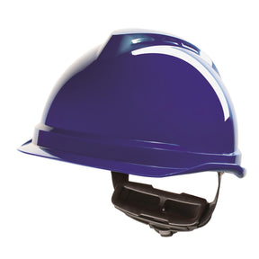 Short Peak Quick-Turn V-Gard Safety Helmet-PP-3120BL-Leachs